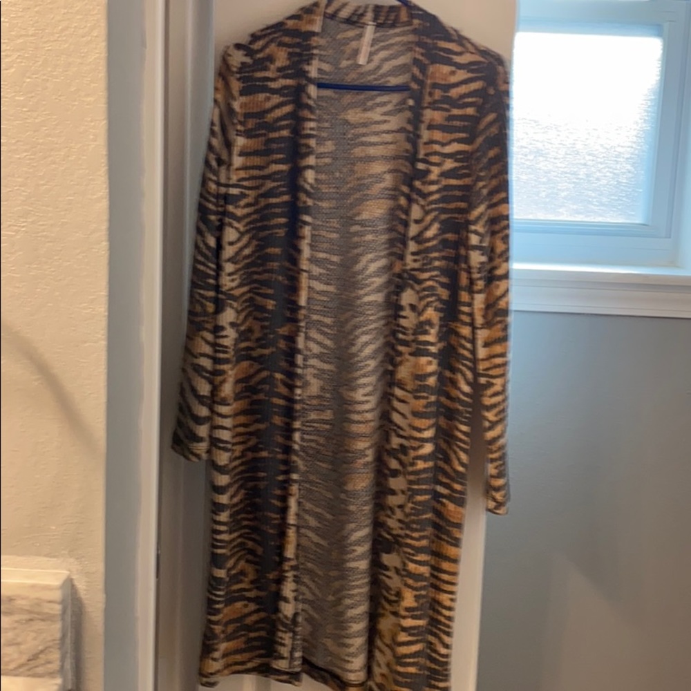 Leopard Print Cardigan